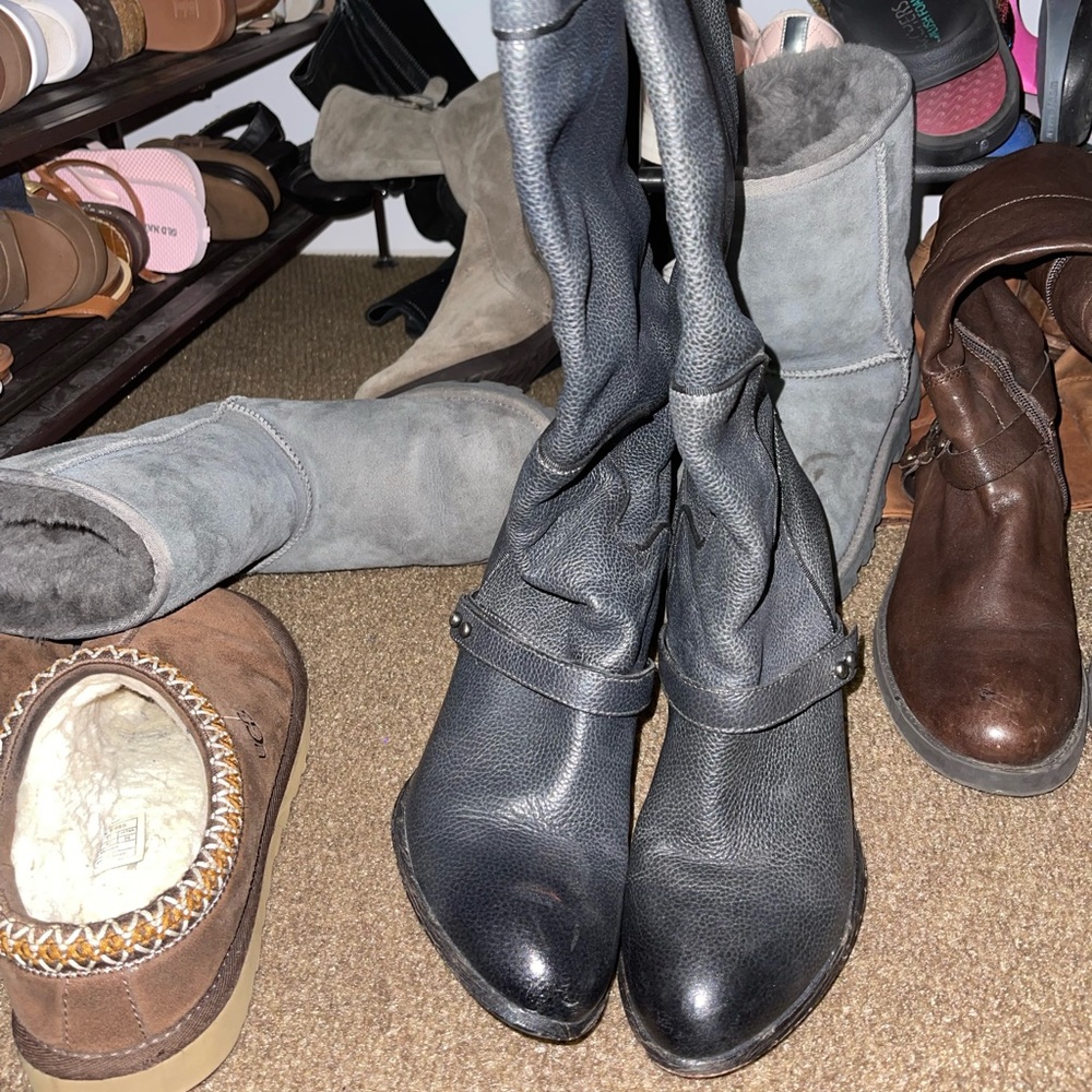 Knee high dressy boot